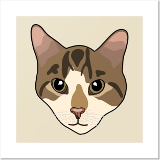 Striped Cat Posters and Art